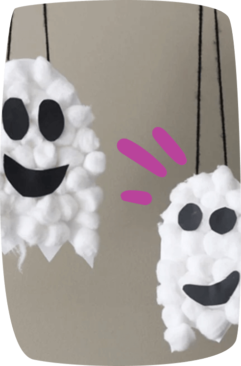Decoración-de-Halloween-para-niños-fantasmas