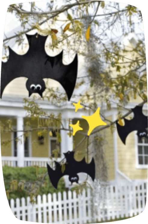 Decoración-de-Halloween-para-niños-murciélagos