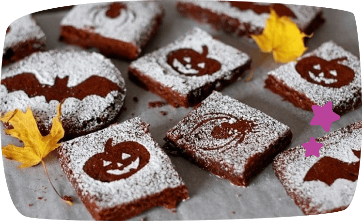 Recetas-de-Halloween-fáciles-para-niños-brownies
